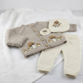 Handmade Crochet Baby Mushroom Outfit Set | Hat, Shirt & Pants | Velanest